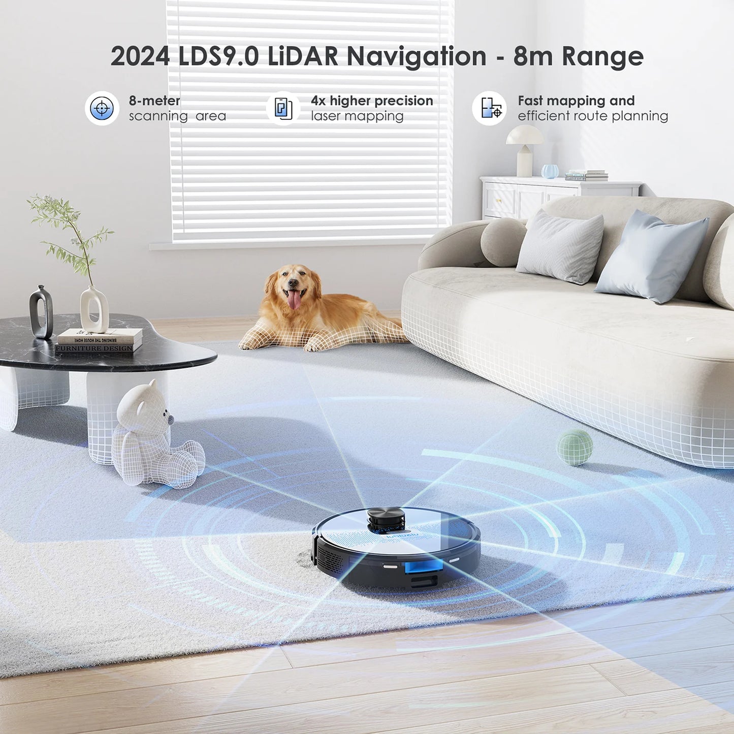 SmartClean™ Self-Emptying Robot Vacuum
