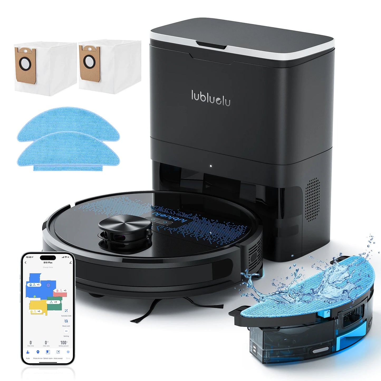 SmartClean™ Self-Emptying Robot Vacuum