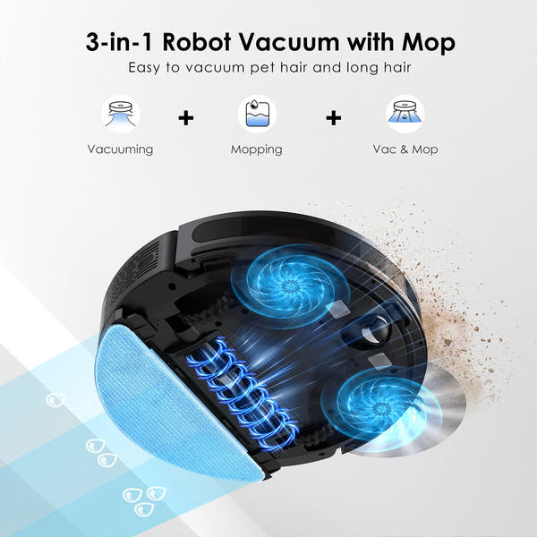 SmartClean™ Self-Emptying Robot Vacuum